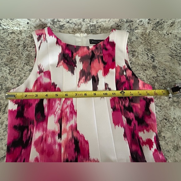 Jessica Howard Floral Watercolor Lined Sleeveless Dress Size 6 - Picture 12 of 13